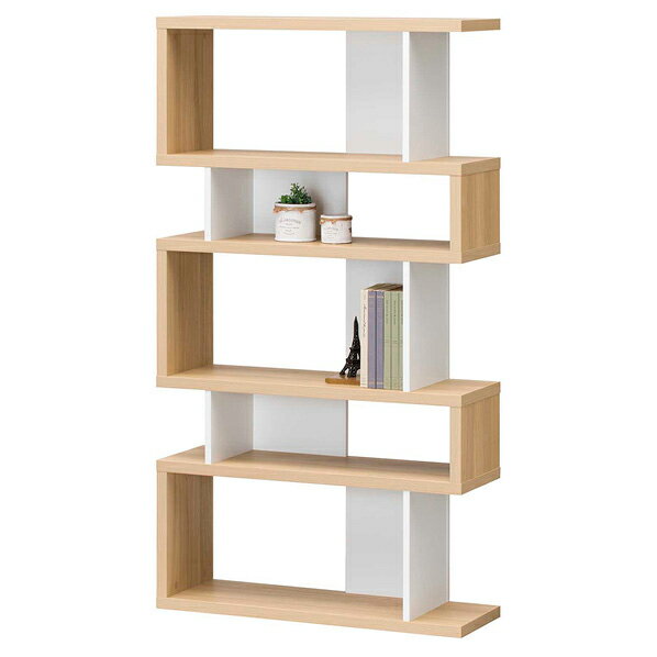 セパルテック 木製ジグザグラックナチュラル 61-535-76-1 【メイチョー】