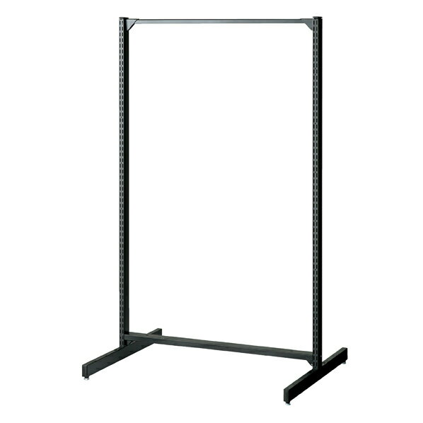 【まとめ買い10個セット品】BR50両面120×180オープンタイプ本体 ブラック 61-540-37-3 【 システム什器 BR50(ベーシックラック) ゴンドラ什器 本体 BR50両面 ブラック オープンタイプ W120cmタイプ 本体 】【メイチョー】