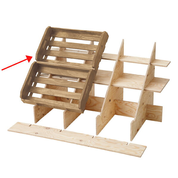 マルシェボックス M ライトオーク 61-778-34-2 【メイチョー】