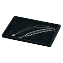 接客トレイ 大 ブラック 61-545-27-5 【演出・ディスプレイ用品 アクセサリーディスプレイ 接客用グッズ 接客トレー】【メイチョー】