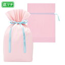 【まとめ買い10個セット品】梨地リボン付ギフトバッグ45cmパステルピンク 20枚 61-549-42-4 【 ラッピング用品 ギフトバッグ リボン付きタイプ ...