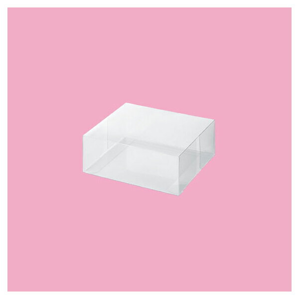 クリアボックス 14×9×6cm 10枚 61-549-82-18 【ラッピング用品 ギフトボックス クリアボックス クリアボックス】【メイチョー】