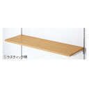 【まとめ買い10個セット品】 木棚セット W60×D35cm ラスティック柄 61-554-43-5 【メイチョー】(3)