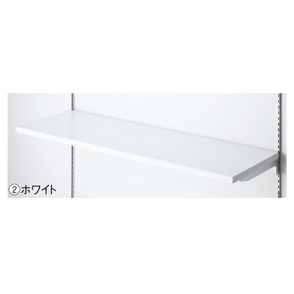 【まとめ買い10個セット品】 木棚セットW90×D40cm ホワイト 61-777-37-2 【メイチョー】