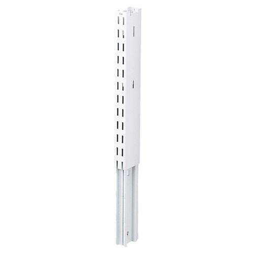 【まとめ買い10個セット品】 KZ用上部継ぎ柱 KZホワイト用 H30cm 61-28-22-1 【
