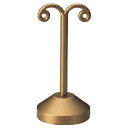 【まとめ買い10個セット品】アクセサリーミニスタンド 小 ゴールド 61-151-10-3 【 演出・ディスプレイ用品 アクセサリーディスプレイ 紙製・樹脂製 アクセサリーミニスタンドアクセサリーディスプレイ/ブラック/シルバー/ゴールド 】【メイチョー】(4)