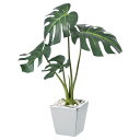 【まとめ買い10個セット品】人口観葉植物 卓上人工樹木モンステラ3個 61-174-8-1 【 演出・ディスプレイ用品 店内装飾用品 フェイクグリーン(人工樹木...