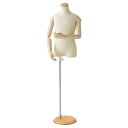 【まとめ買い10個セット品】 子供腕付き芯地ニットボディ 身長130cm(9才) 61-185-5-4 【メーカー直送/代金引換決済不可】【店舗什器 小物 ディ...
