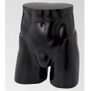 紳士パンツ用卓上ディスプレー 黒 61-189-12-3 【演出・ディスプレイ用品 紳士ボディ 卓上ボディ 紳士パンツ用卓上ディスプレイ 店舗什器 マネキン デ...