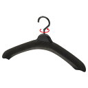 【まとめ買い10個セット品】ハンガー ウレタンカバー付き 湾曲W40cm 5本 61-196-5-1 【 演出・ディスプレイ用品 プラスチックハンガー モノトー...