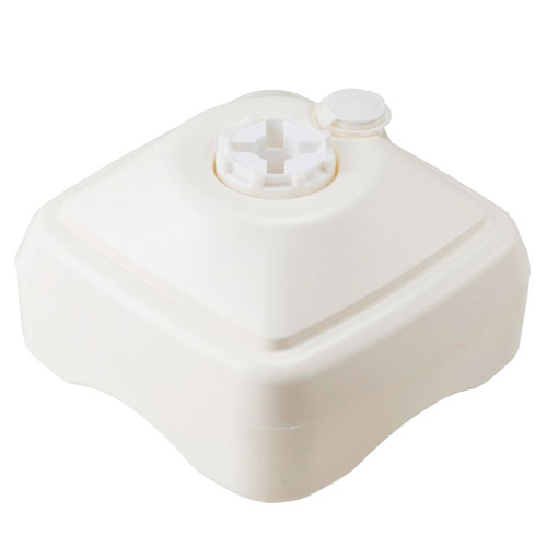 【まとめ買い10個セット品】 のぼり用注水式スタンド 白 11リットル 61-234-8-1 【メーカー直送/代金引換決済不可】【店舗什器 小物 ディスプレー POP ポスター 消耗品 店舗備品】【メイチョー】