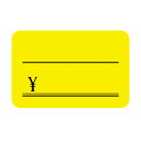 【まとめ買い10個セット品】蛍光カード「¥」 レモン 大 30枚 値札 61-237-11-4 【 販促用品 POP用品 ショーカード 蛍光ショーカード POP...