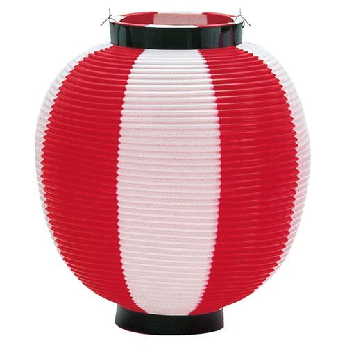 【まとめ買い10個セット品】ポリちょうちん 大 赤白 25×21cm 61-247-11-1 【 販促用品 イベント用品 ちょうちん・うちわ ちょうちん 】【販促用品 ディスプレー 提灯 照明 ちょうちん 店舗 セール 広告 商品 業務用】【メイチョー】
