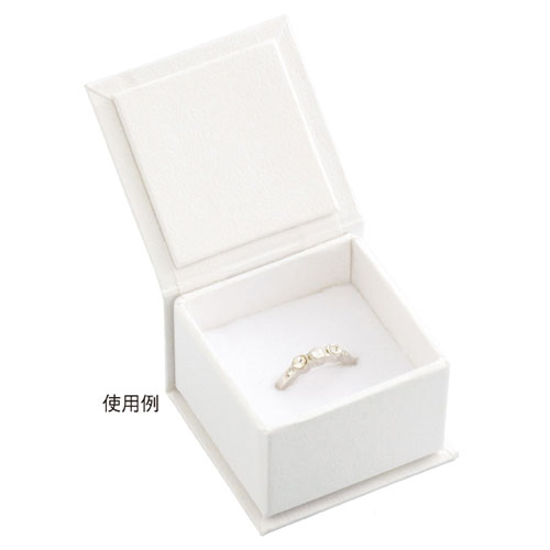 【まとめ買い10個セット品】アクセサリーボックス(マグネットタイプ) 小 ホワイト 20個 61-269-6-2 【店舗什器 パネル 壁面 小物 ディスプレー ...