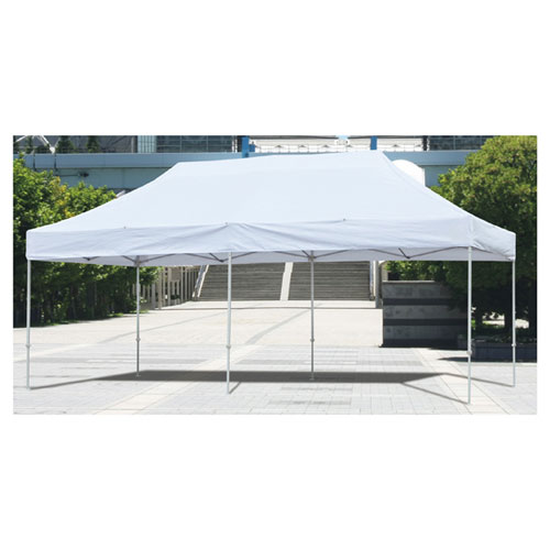 【まとめ買い10個セット品】 ワンタッチイベントテント テント 6×3m 【メーカー直送/代金引換決済不可】店舗什器 ディスプレー マネキン 装飾品 販促用品 ハンガー ラッピング