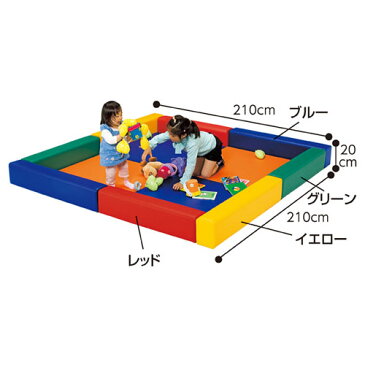 【まとめ買い10個セット品】 ハイグレードキッズコーナー 2畳サイズ 【メーカー直送/代金引換決済不可】店舗什器 ディスプレー マネキン 装飾品 販促用品 ハンガー ラッピング