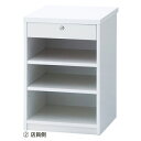 木製カウンター W60×H90cmホワイト 新仕様 61-654-79-2 【メイチョー】