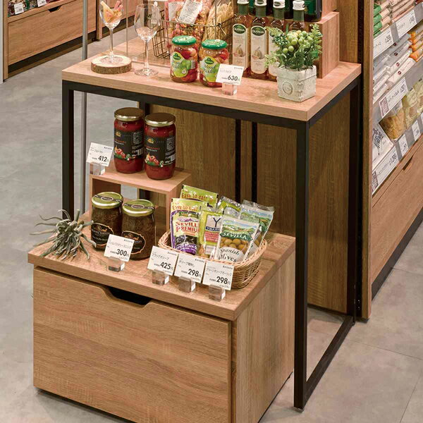 ブラックショーテーブル RUS W74.8 D45 61-798-7-2 【メイチョー】 [2]