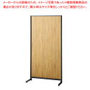 【まとめ買い10個セット品】SF中央片面タイプ W90×H180cm ブラック 選べる8タイプ ラスティック柄有孔パネル付き 61-751-11-8 【メイチョ...