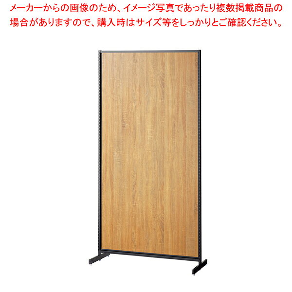 SF中央両面スリムタイプ W90×H180cm ブラック 選べる8タイプ ラスティック柄パネル付き 61-751-27-6 【メイチョー】