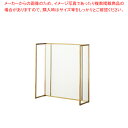 【まとめ買い10個セット品】UR中央片面タイプ W120×H135cm 本体 アンティークゴールド 選べる4タイプ ホワイトパネル付き 61-751-42-3 ...