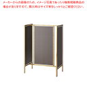 【まとめ買い10個セット品】UR中央両面タイプ W90×H135cm アンティークゴールド 選べる4タイプ ダークブラウンパネル付き 61-751-44-4 【...