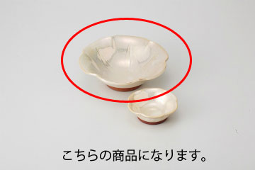 和食器 ラスター 輪花向付 37K069-19 まごころ第37集 【キャンセル/返品不可】【メイチョー】 2
