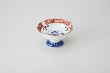 【まとめ買い10個セット品】和食器 格子赤間取 4.0高台鉢 37K109-21 まごころ第37集 【キャンセル/返品不可】【メイチョー】