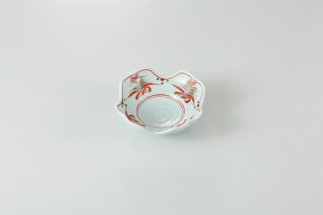 【まとめ買い10個セット品】和食器 万歴 四ッ山小鉢 37K126-05 まごころ第37集 【キャンセル/返品不可】【メイチョー】