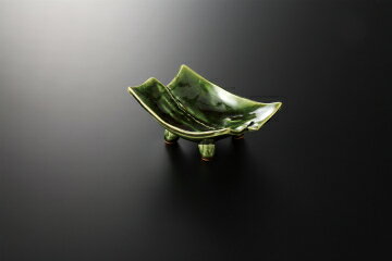 和食器 織部重ね 四ッ足向付 37K096-01 まごころ第37集 【キャンセル/返品不可】【メイチョー】