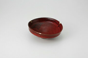 和食器 赤黒釉彩 たわみ6.0鉢 37K085-14 まごころ第37集 【キャンセル/返品不可】【メイチョー】