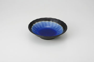 【38K141-21】深海ブルー 菊型5.0鉢まごころ第38集【キャンセル/返品不可】【メイチョー】