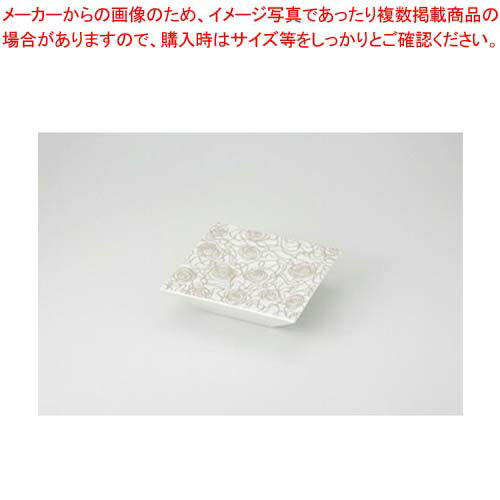 和食器 銀彩アラベスク スクエア高台向付 37F079-09 まごころ第37集 【キャンセル/返品不可】【メイチョー】