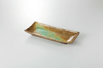 【まとめ買い10個セット品】和食器 緑彩流 サンマ皿 37K206-07 まごころ第37集 【キャンセル/返品不可】【メイチョー】