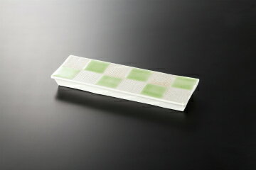 和食器 市松ラスター 高浜付出皿 37K153-08 まごころ第37集 【キャンセル/返品不可】【メイチョー】