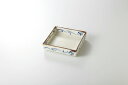 和食器 呉須波紋 正角前菜皿 37K183-03 まごころ第37集 【キャンセル/返品不可】【メイチョー】(3)