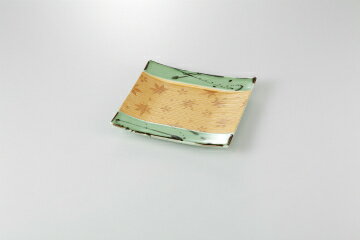 和食器 金彩春秋ヒワ 櫛目前菜皿 37K174-11 まごころ第37集 【キャンセル/返品不可】【メイチョー】