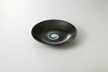 【まとめ買い10個セット品】和食器 星雲(黒) 7.5丸多用皿 37K237-08 まごころ第37集 【キャンセル/返品不可】【メイチョー】