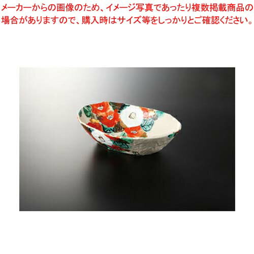 和食器 椿 楕円大鉢(無鉛) 37Q259-04 まごころ第37集 【キャンセル/返品不可】【メイチョー】