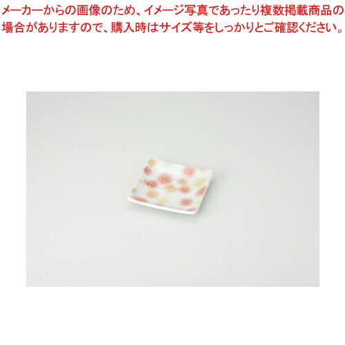 【まとめ買い10個セット品】和食器 赤化粧 四角皿 37Y223-07 まごころ第37集 【キャンセル/返品不可】【メイチョー】