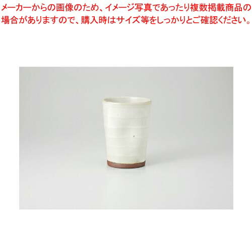 【まとめ買い10個セット品】和食器 白唐津 フリーカップ 37Y299-19 まごころ第37集 【キャンセル/返品不可】【メイチョー】