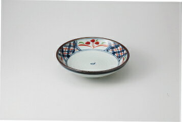 和食器 染錦間取花 7.0うどん皿 37K328-12 まごころ第37集 【キャンセル/返品不可】【メイチョー】