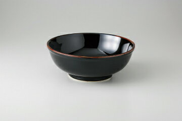 和食器 新天目 6.5腰張丼 37K360-22 まごころ第37集 【キャンセル/返品不可】【メイチョー】