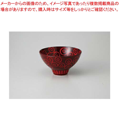 【まとめ買い10個セット品】和食器 丸紋(紅) 5.5反深丼 37Q336-02 まごころ第37集 【キャンセル/返品不可】【メイチョー】