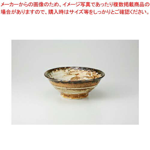 和食器 白波織部流し 5.8ソバ丼 37Y338-03 まごころ第37集 【キャンセル/返品不可】【メイチョー】