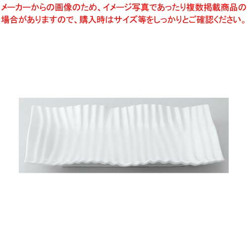 和食器 ヨーロピアンウェーブ 40cm長角皿 37F411-15 まごころ第37集 【キャンセル/返品不可】【メイチョー】