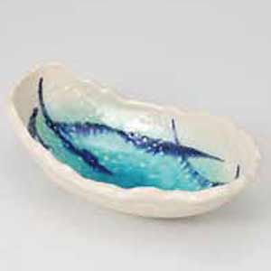 和食器 涼彩散し 岩型ひねり鉢 37K100-09 まごころ第37集 【メイチョー】