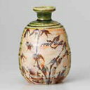 【まとめ買い10個セット品】和食器 織部竹絵 徳利 37K024-02 まごころ第37集【メイチョー】