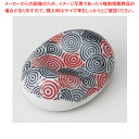 連輪(紺) 丸型箸置 37K312-31【メイチョー】