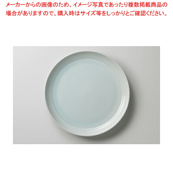 水青 17cmプレート(re食器) 37K050-13【メイチョー】